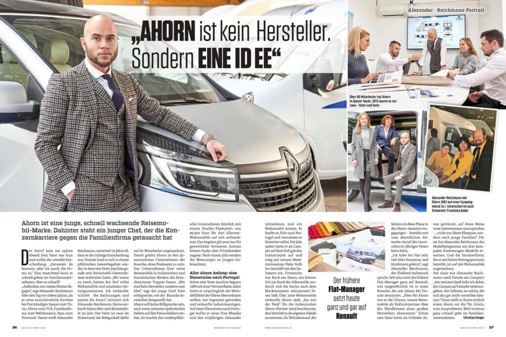Zeitungsartikel Auto Zeitung