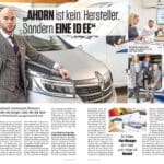 Zeitungsartikel Auto Zeitung