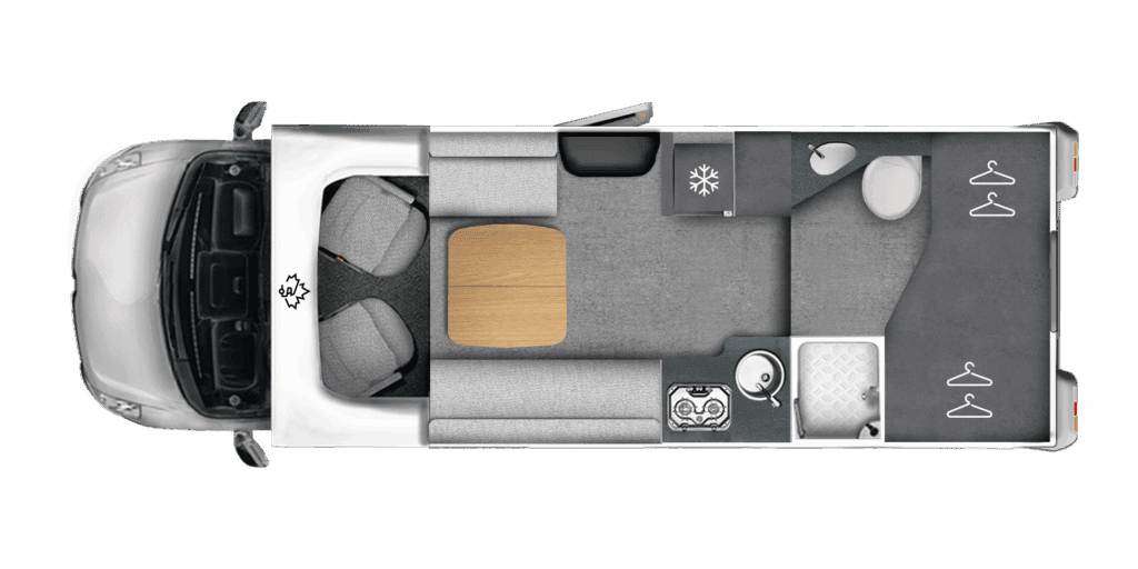 ACT 680 Grundriss