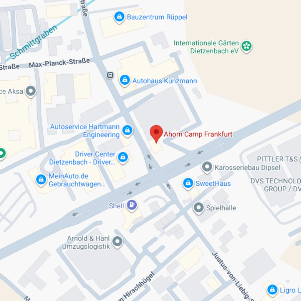 Frankfurt Niederlassung google