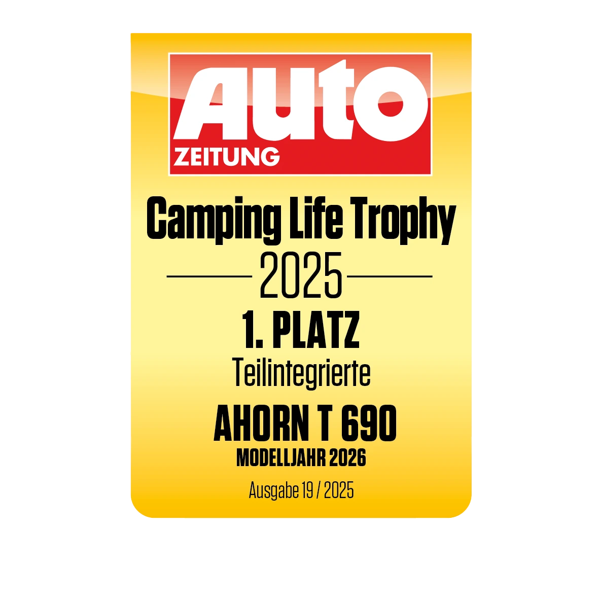 Camping live erster Platz