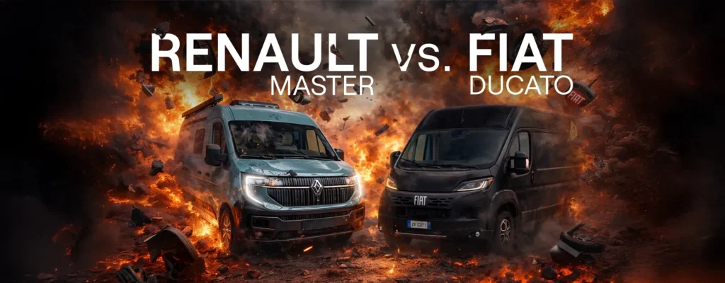 Fiat Ducato o Renault Master camper