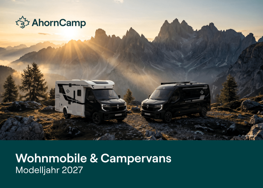 Katalog Wohnmobile und Campervans Ahorn Camp